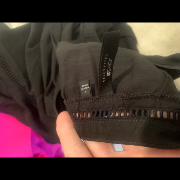 JOEs JEANs collection black sleeveless blouse - Picture 2 of 6